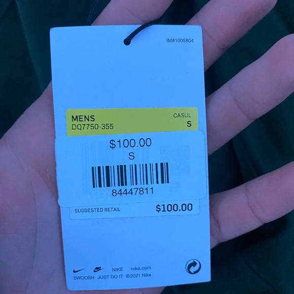 Nike x Billie Eilish Fleece Hoodie Sequoia - Picture 3 of 3